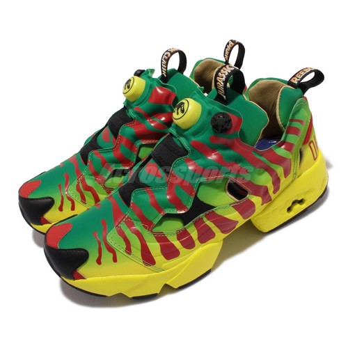 

Туристические автомобили Reebok Instapump Fury Og X Парк Юрского периода Зеленый Желтый Красный GW0212, Instapump Fury Og X Jurassic Park