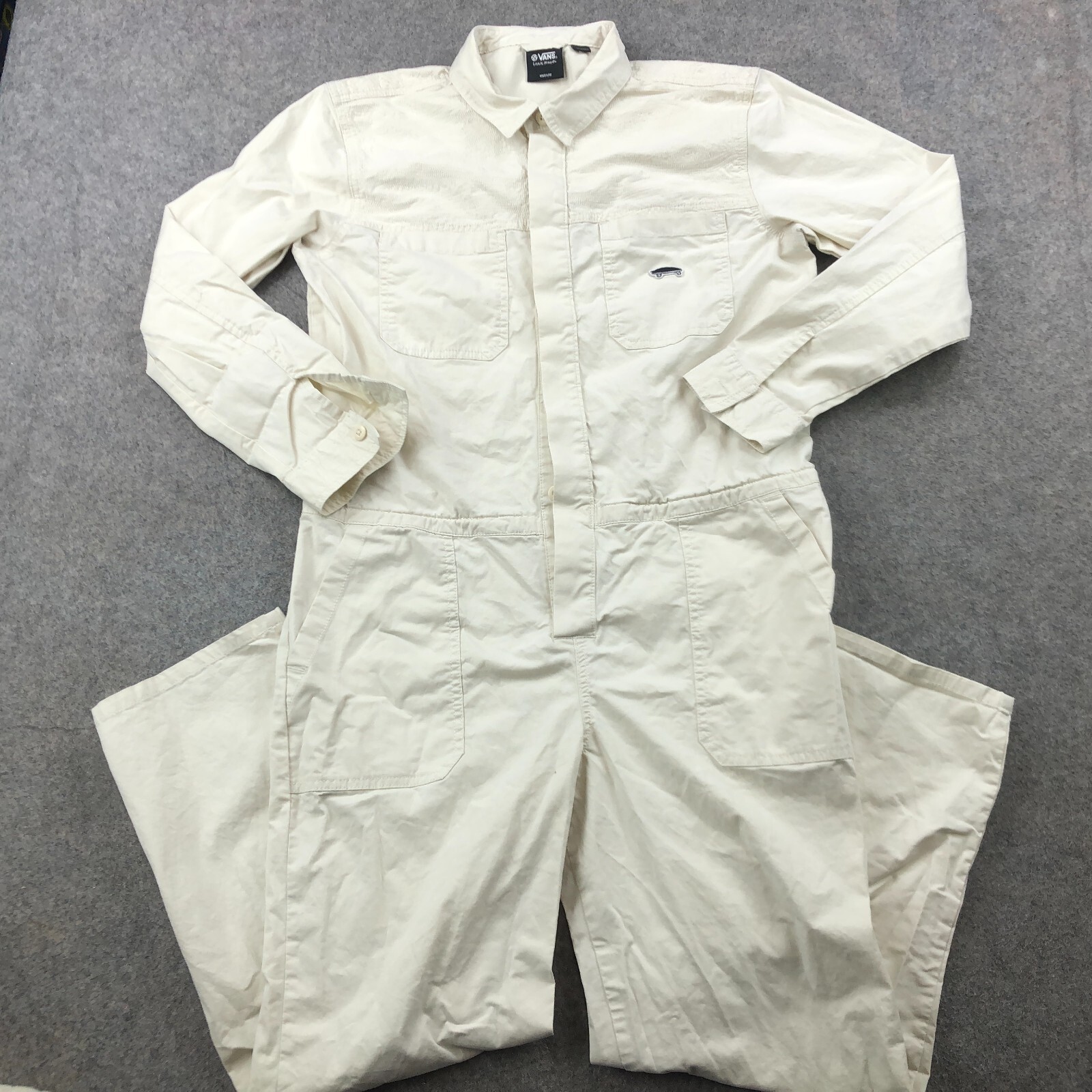 Vans x Lizzie Armanto Jumpsuit Womens Medium Beige Romber