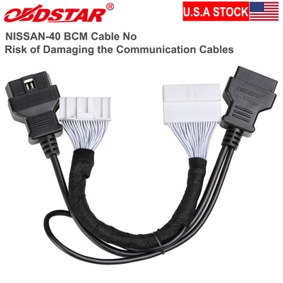 OBDSTAR for NISSAN-40 BCM Cable for X300 DP PLUS/X300 PRO4/X300 DP Key Master