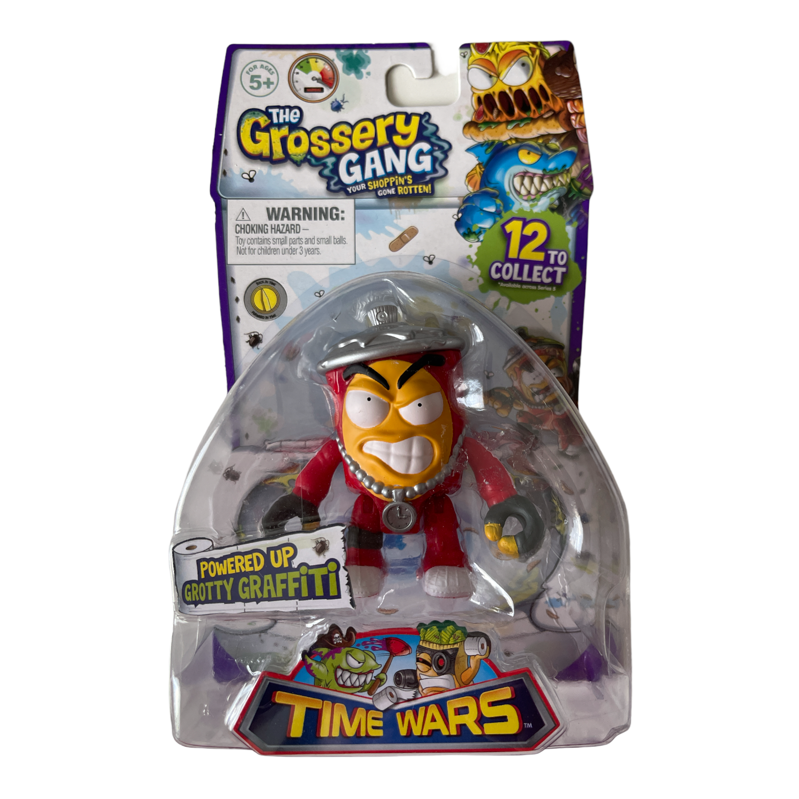 New The Grossery Gang Time Wars Action Figure Grotty Graffiti | eBay