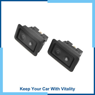 Universal Pack(2) 6 Pin Car Door Window Power Electric Control Switch DC 12V