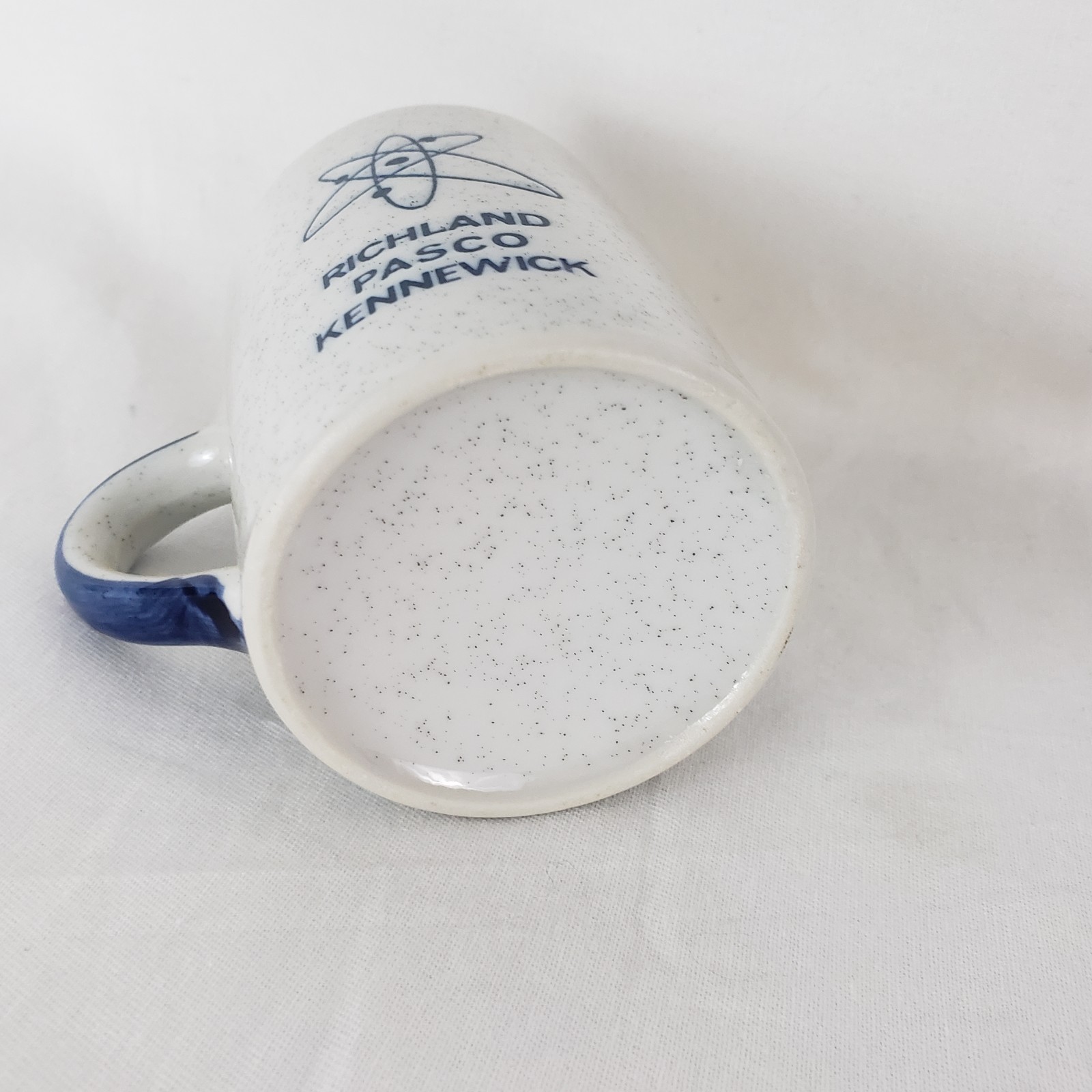 Washington Tri Cities Coffee Mug Richland Pasco Kennewick Blue Gray