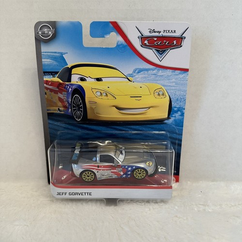ギ*モ様 CARS3 JEFF GORVETTE カーズ ミニカー Disney Pixar Cars Jeff Gorvette Rare Silver Collection