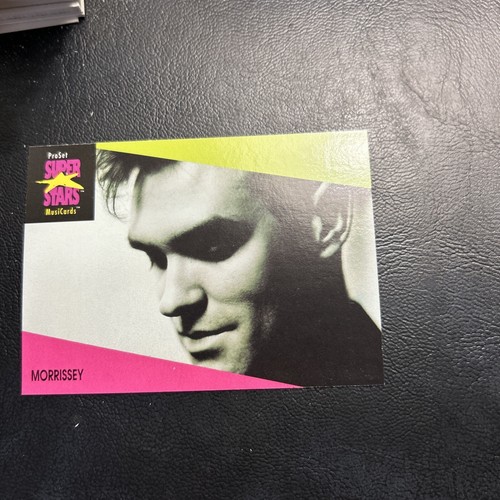 Jb30 Pro Set Super Stars 1991 Music Cards #79 Morrissey Jb30 Pro Set Super Stars 1991 Music Cards #79 Morrissey