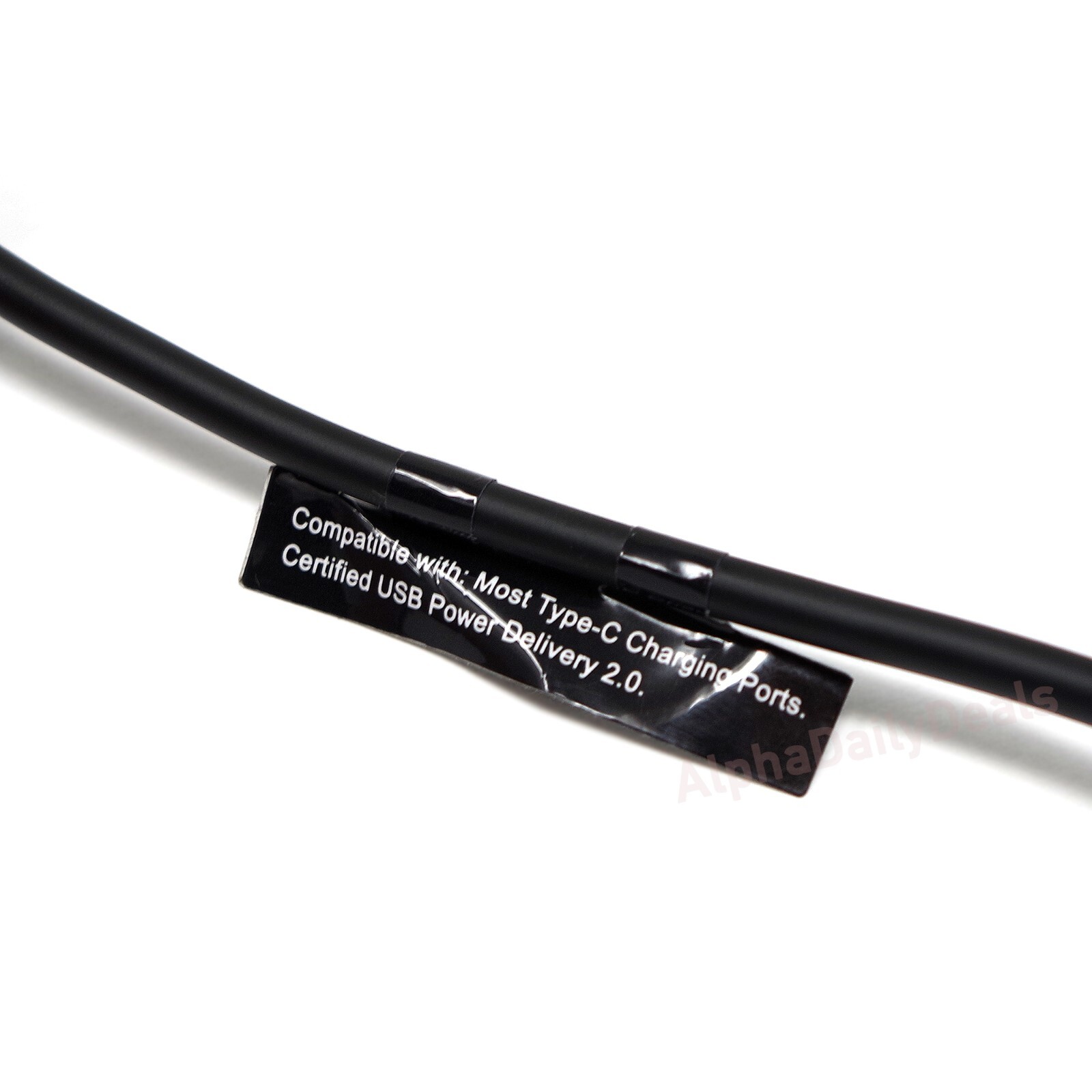 Genuine OEM Verizon 30W Fast Charge USB-C Type C Coiled Car Charger LED Android