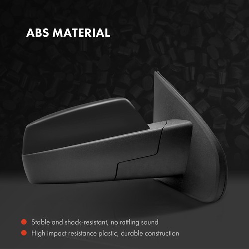 Manual Fold Heated Mirror for Chevy Silverado 1500 GMC Sierra 14-18 Right Side