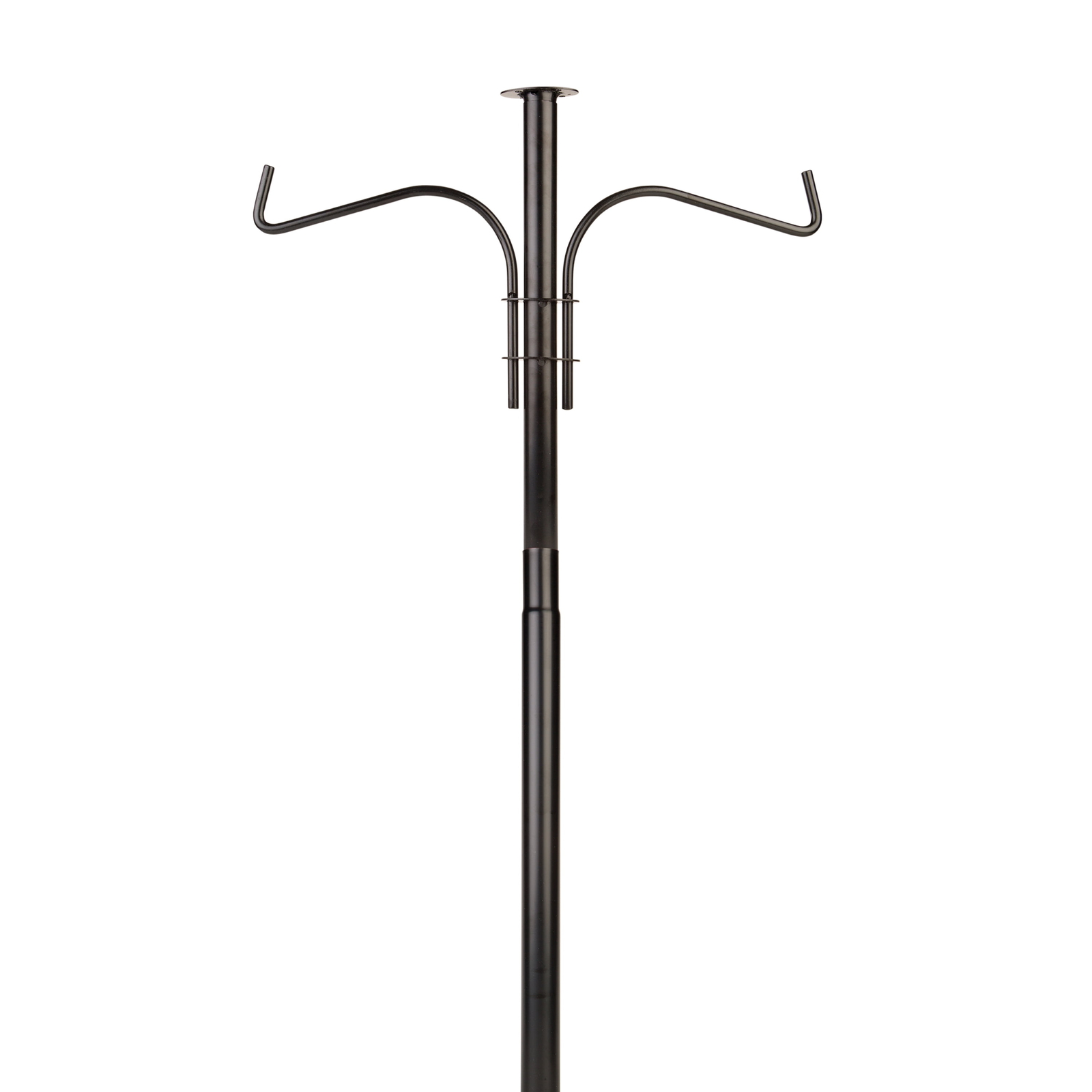 Pole Plus, 5 Feet Installed Height, Black