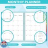 2026 Monthly Planner/Calendar - 2026 Planner, JAN 2026-DEC 2026, Monthly Planner 2026 with Colorful Tabs, 2026 Calendar Planner for Daily Organizing - Waterproof Cover (8