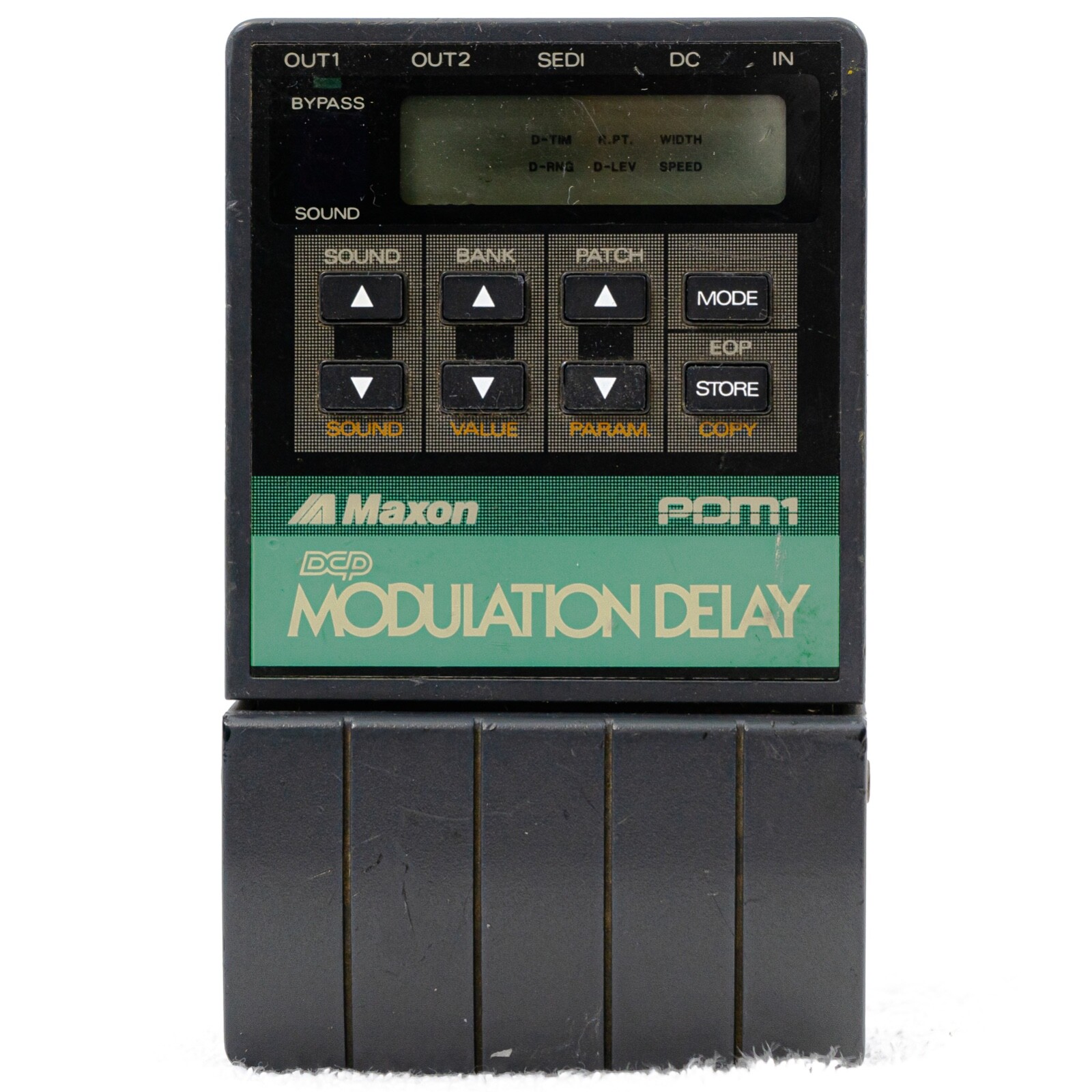 Modulation Delay Maxon PDM1 Guitar Effect Pedal | PDM-1