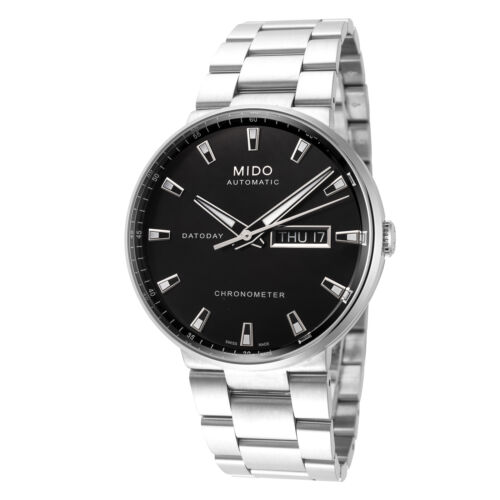 Pre-owned Mido Men's M0144311105100 Commander Ii 40mm Automatic Watch