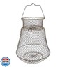 OperSeven Metal Rustproof Collapsible Fish Basket - Robust and Easy to Use Net Cage for Live Fish