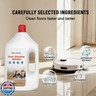 82FL OZ/2.42L Floor Cleaning Solution Compatible with Roborock (Q5/Q7/Q8/Q10/S7/S8/Saros 10R/F25/Qrevo Series), Floor Cleaner Refill for All Robot Vacuums and Cordless Wet Dry Vacuum with Mopping