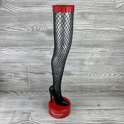  The Leg  - Stocking Souvenir Cup / Coin Bank! 20 Oz Drink - Binion s / 4 Queens