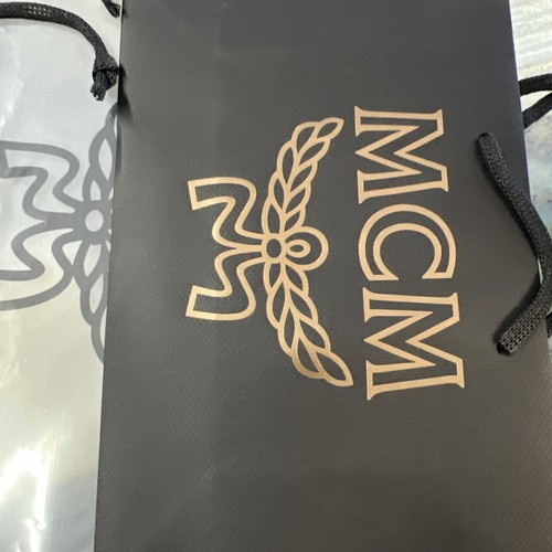 Pre-owned Mcm Claus Ebmn Belt One Size Uncut In Brown