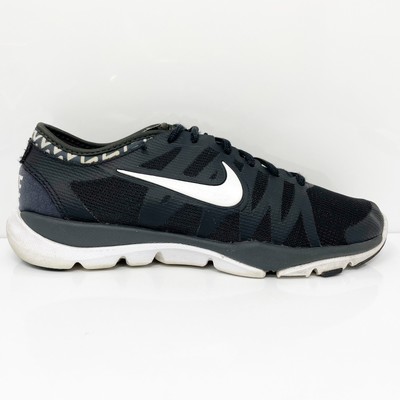 Nike Womens Flex Supreme TR 3 683138-001 Черные кроссовки для бега, размер 6