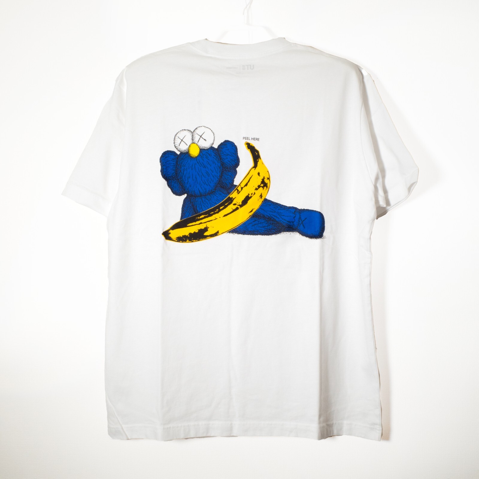 アート・デザイン・音楽 KAWS UNIQLO KAWS x Warhol UNIQLO UT White graphic T-Shirt US size L (JP
