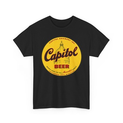 Capitol Brewery Jefferson City MO Moerschel Formula Beer Breweriana T-Shirt