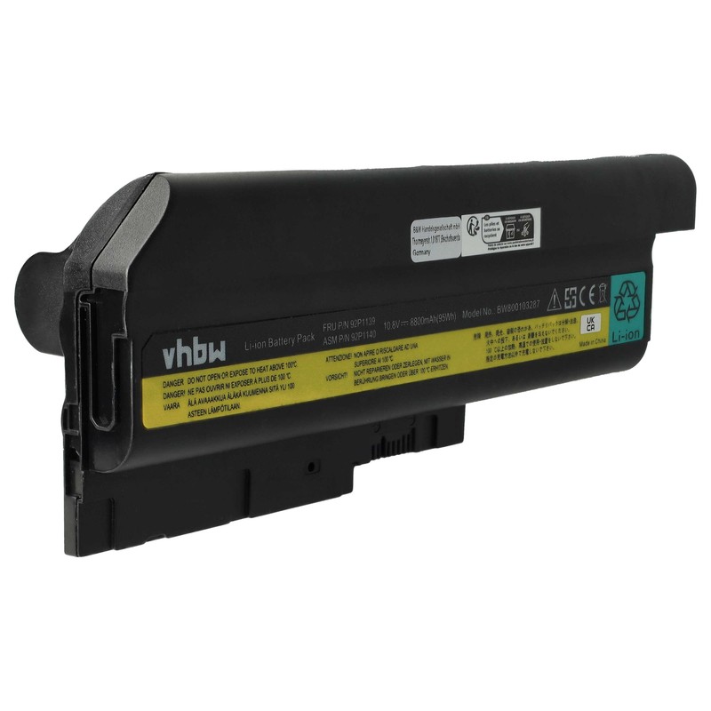 Batterie Remplace Ibm / Lenovo 42t5227 42t5234 42t5228 42t5232 42t5233 8800mah