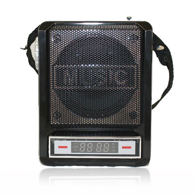 Technical Pro Rechargeable Bluetooth Speaker with Wired Headset Mic & LED Light