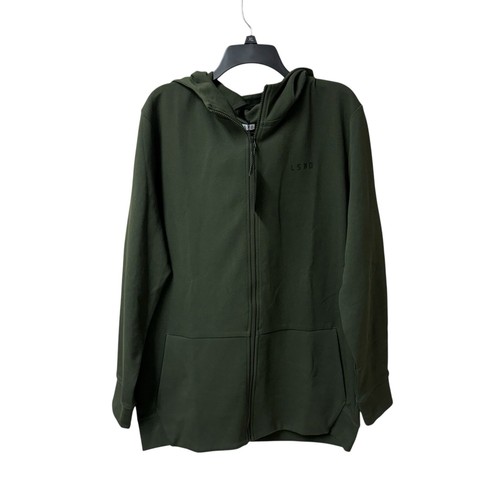 LSKD Dark Forest Green Athlete ForgedFleece Zip Up