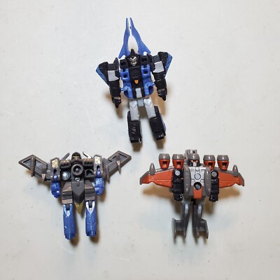 Transformers Armada GUNBARREL TERRADIVE THUNDERWING Mini-Cons 2002