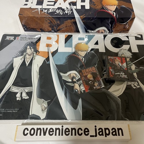 BLEACH【UNION ARENA/プレイマット】 Union Arena Playmat and Half Storage Box Set - Bleach