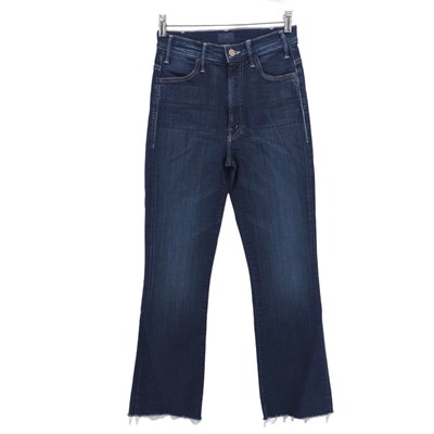 NWOT MOTHER The Hustler Ankle Fray Jeans Bombay Lost and Found Size 25