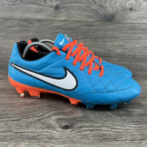 Nike Tiempo Legend Men's FG Soccer Cleats - Size 6 - Blue Nike Tiempo Legend Men's FG Soccer Cleats - Size 6 - Blue