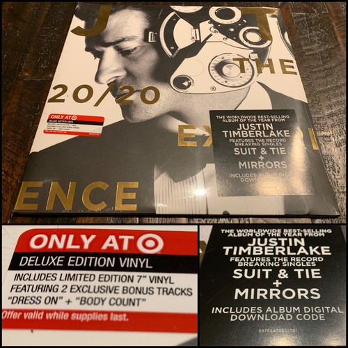 justin timberlake lp レコード　boxセット Justin Timberlake The Complete 20/20 Experience, 4xLP Box