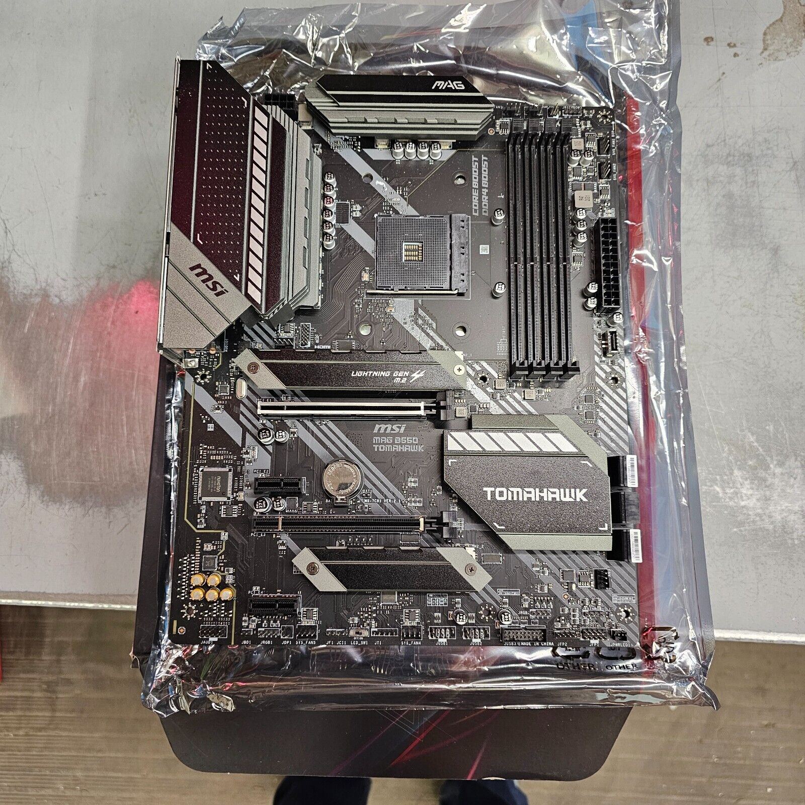 For MSI MAG B550 TOMAHAWK motherboard B550 AM4 4*DDR4 128G HDMI+DP ATX | eBay For MSI MAG B550 TOMAHAWK motherboard B550 AM4 4*DDR4 128G HDMI+DP ATX | eBay