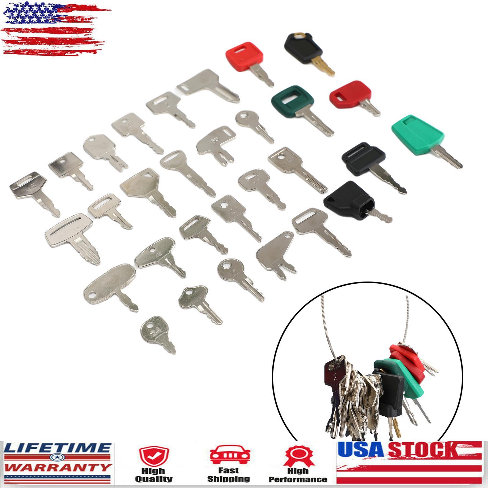 Master Set Construction Ignition Key Set  Yu