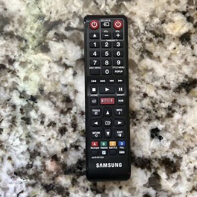 Samsung AK59-00145A Replacemnt Remote For Blu-Ray DVD Player BDH6500/ZA, BDH6600