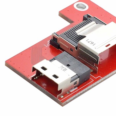 Mini PCI-Express 4.0 SAS SFF-8087 to SAS HD SFF-8643 PCBA Female Adapter PCIE US