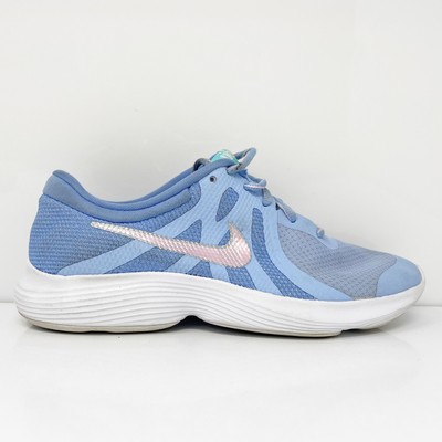 

Nike Girls Revolution 4 BV7441-400 Синие кроссовки для бега, размер 6 лет, Синий, Revolution 4
