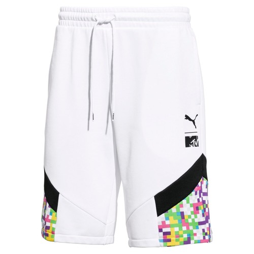 

[579677-02] Мужские СПОРТИВНЫЕ ШОРТЫ Puma X MTV, White-aop