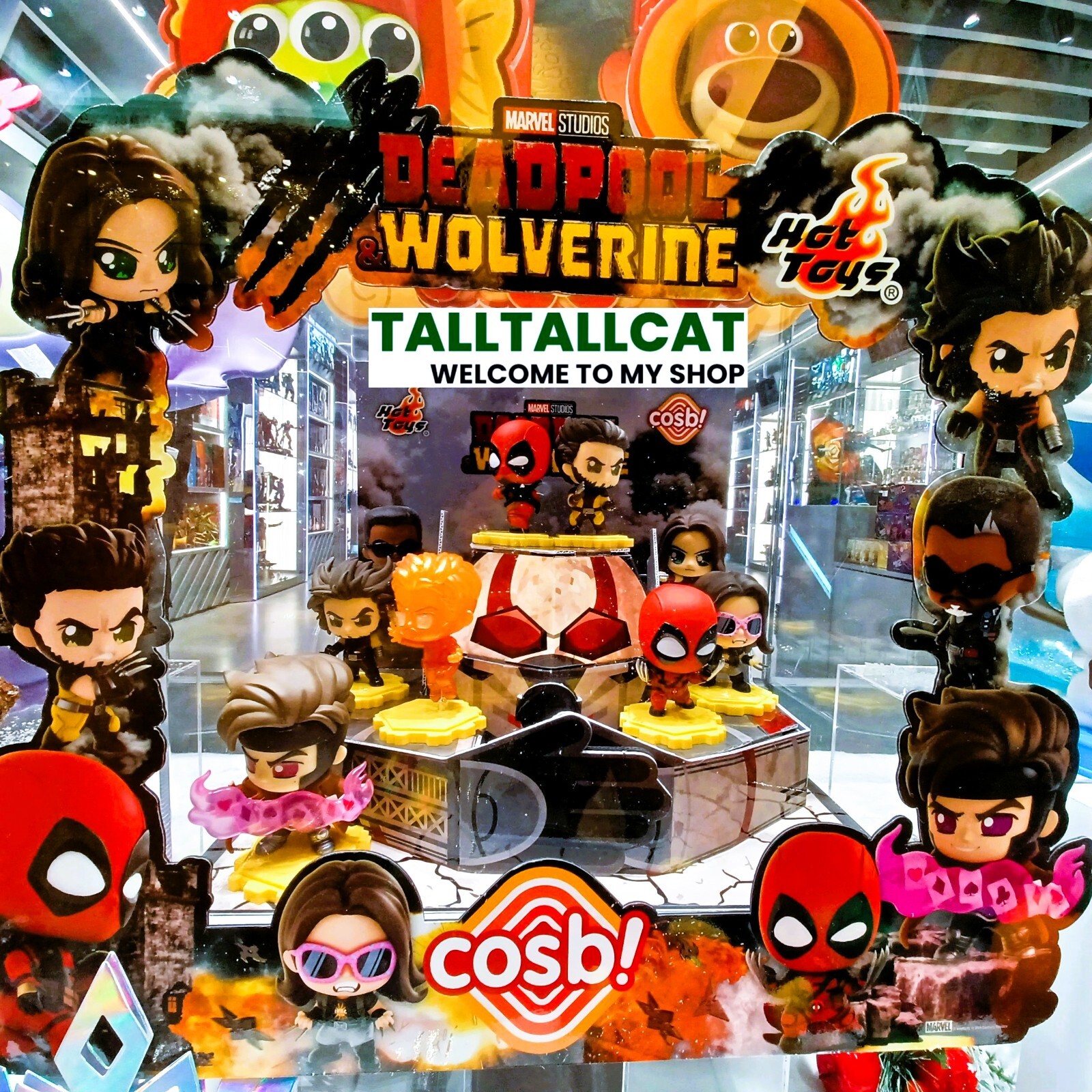 Marvel Hot Toys CBX248 Deadpool & Wolverine Cosbi S2 Full Marvel Hot Toys CBX248 Deadpool & Wolverine Cosbi S2 Full