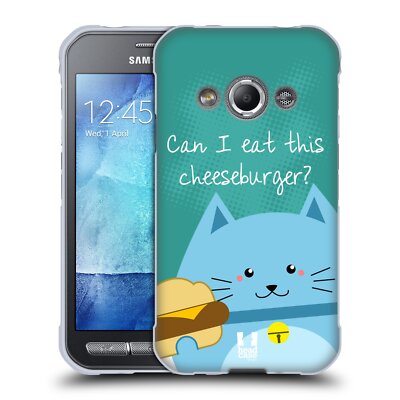 HEAD CASE DESIGNS CURIOUS CATS SOFT GEL CASE FOR SAMSUNG PHONES 4