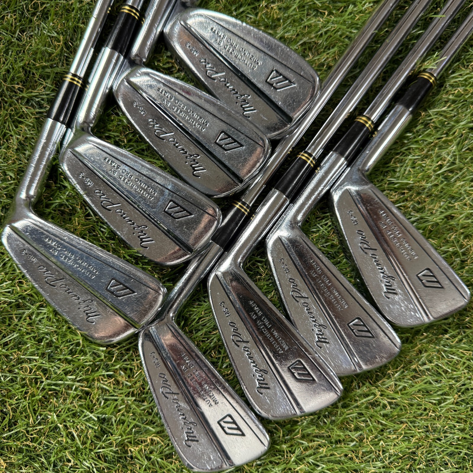 Mizuno Pro MS-3 Iron Set 3-9 Pw 8pc RH Dynamic Gold DG Steel Mizuno Pro MS-3 Iron Set 3-9 Pw 8pc RH Dynamic Gold DG Steel