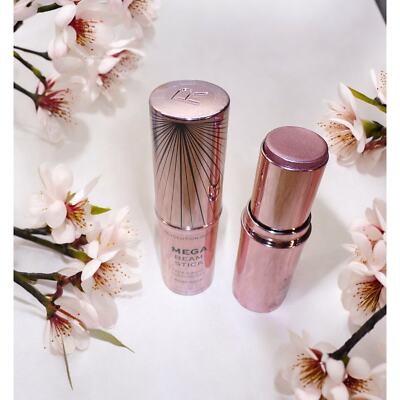 (2) Revolution Glow Mega Beam Stick  Face & Body Highlighter Rose Gold