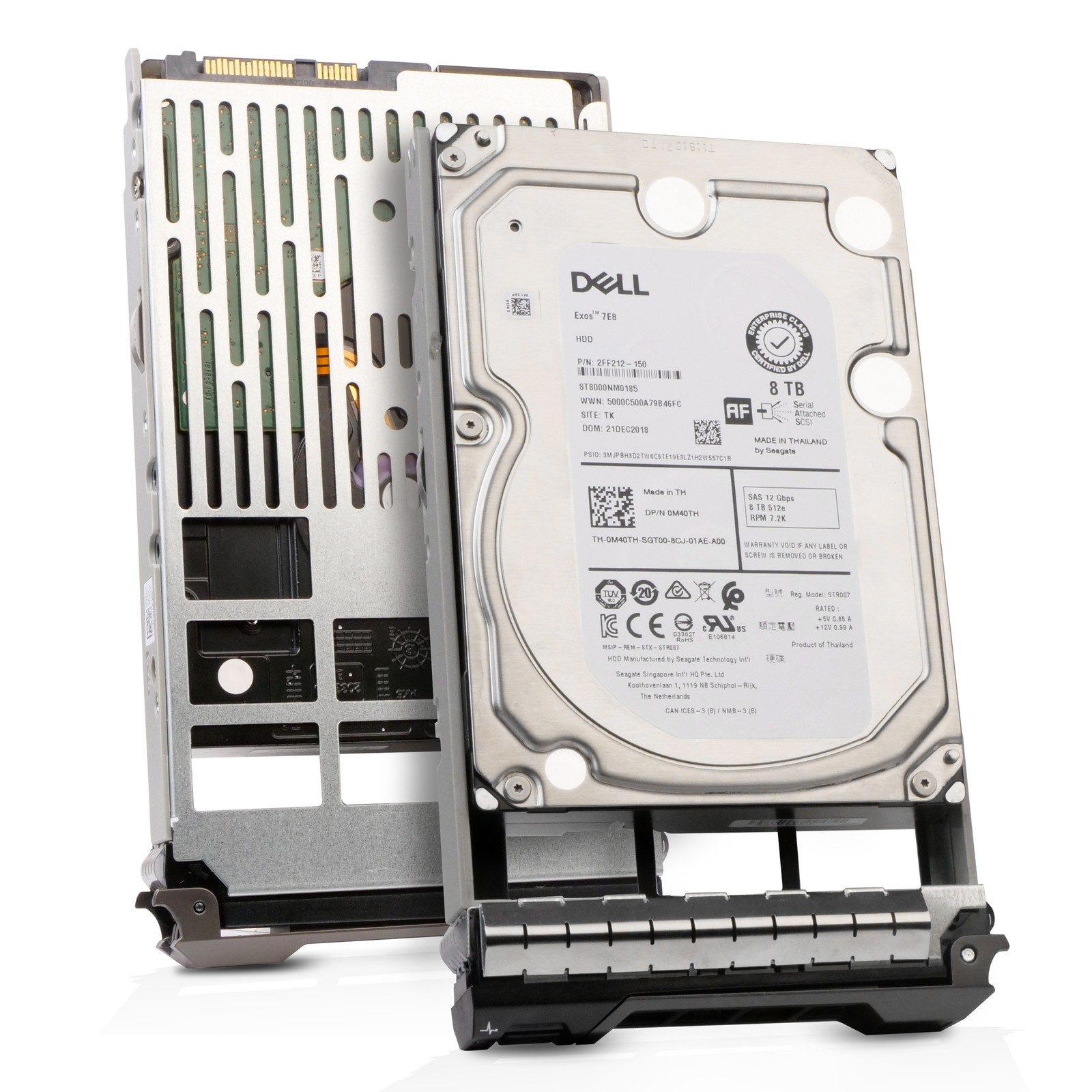 Dell 8TB 7.2K RPM SAS 12Gb/s 512e 3.5