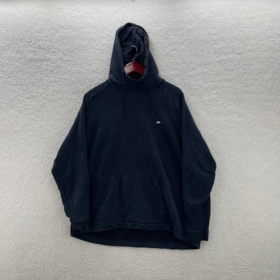 Nike Hoodie Mens 3XL Black Sportswear French Terry Pullover Sweatshirt Sweater