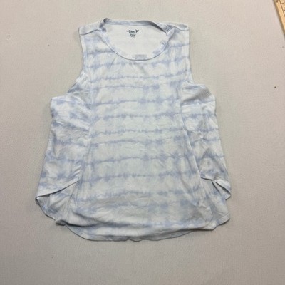Old Navy Tank Top Kids Extra Large Blue Excellent Tie Dye Breathe On Active