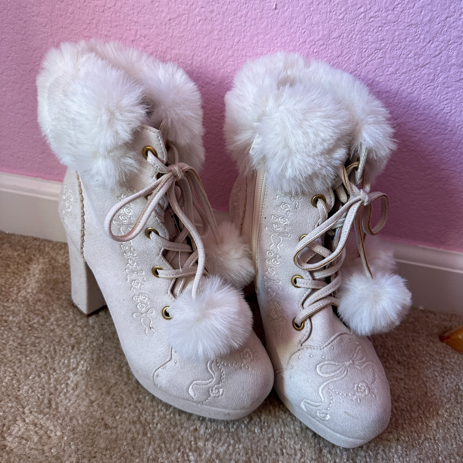 treat ürself ribbon girly pumps boots treat ürself ribbon girly pumps boots