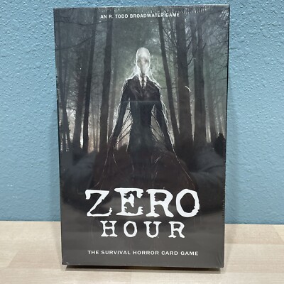 Zero Hour Nevermore  The Survival Horror Card Game Box New Sealed