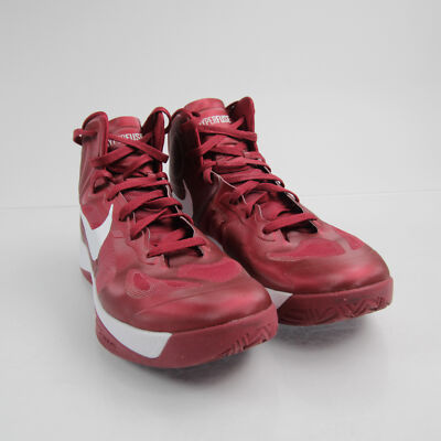 Nike Zoom バスケットボールシューズ ホワイト/レッド 28-28.5 NIKE 即納 ナイキ バッシュ バスケットシューズ メンズ ズーム