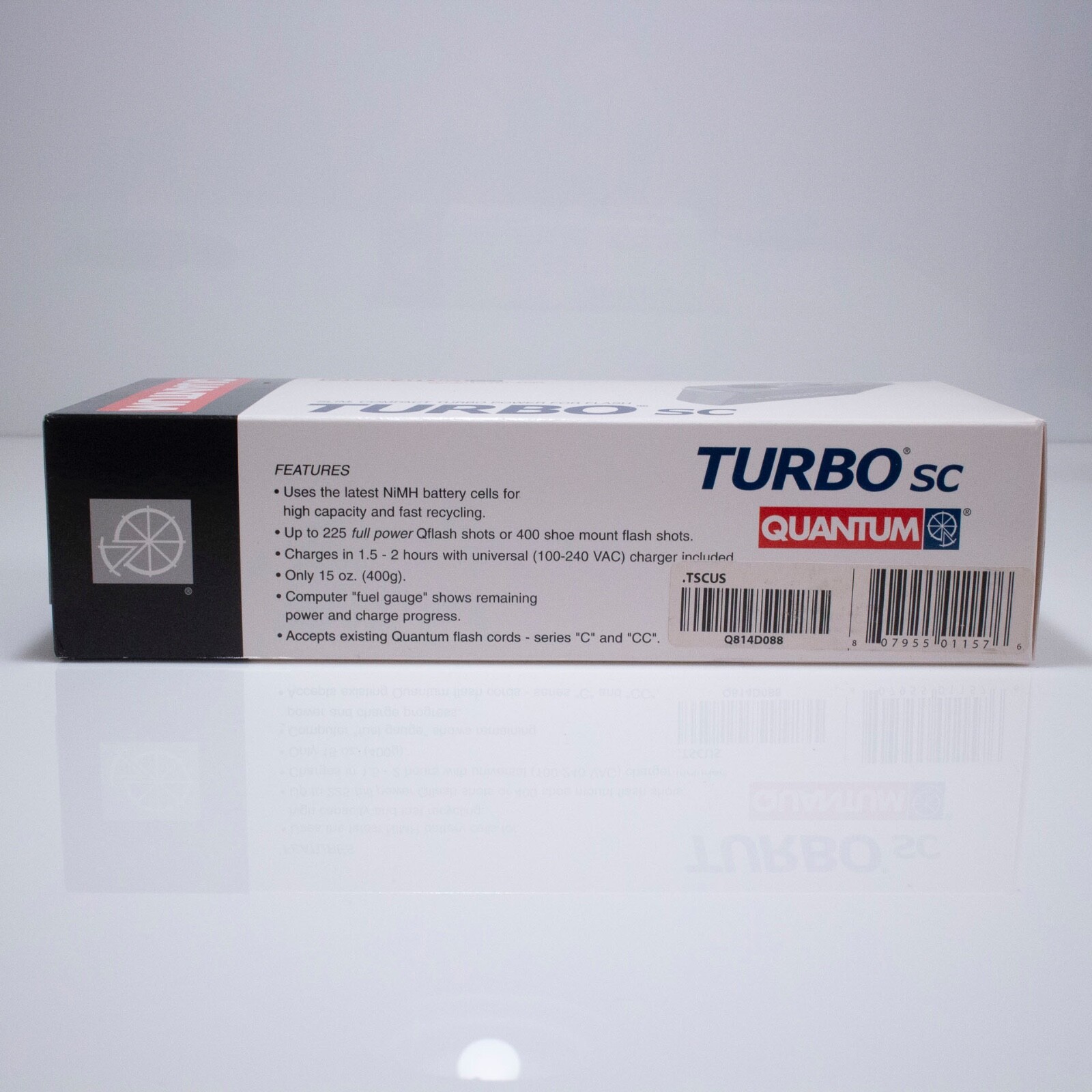 Quantum Instruments Turbo SC Battery Pack + Canon Cable + Quantum Charger