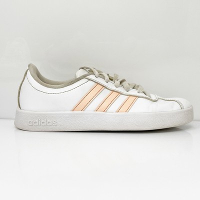 

Adidas Girls VL Court 2.0 EE6901 Белая повседневная обувь Кроссовки Размер 1, Белый, VL Court 2.0