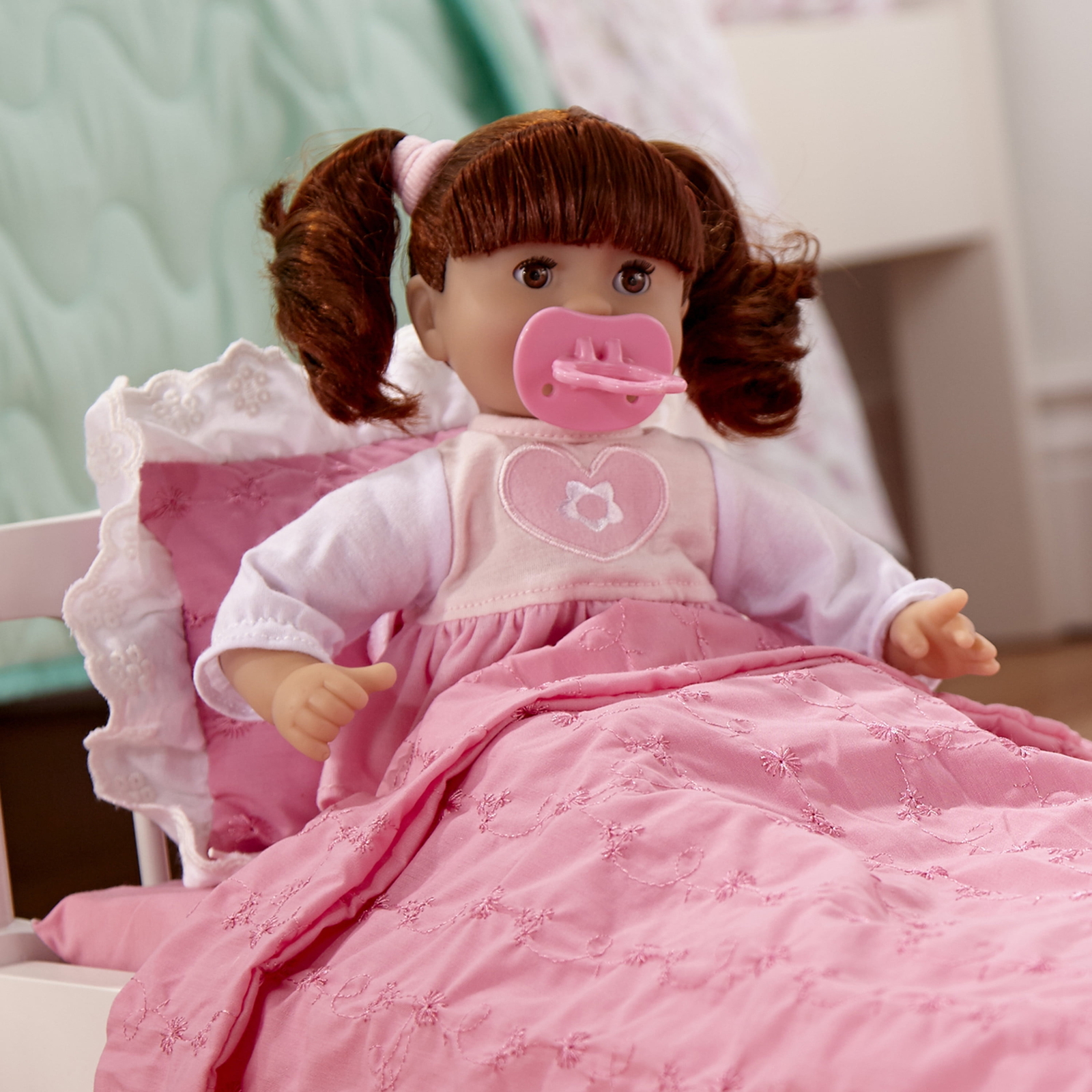 Melissa & Doug Mine to Love Brianna 12-Inch Soft Body Baby Doll With Hair