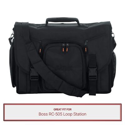 Gator Cases 19'' Messenger Bag fits Boss RC-505 Loop Station