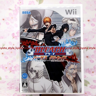 USED Wii BLEACH Versus Crusade 42247 JAPAN IMPORT